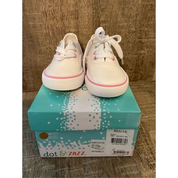 DOT & Zazz Toddler Size 6 Girls Athletic Sneakers - Picture 6 of 8